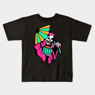 Reaper skeleton Kids T-Shirt